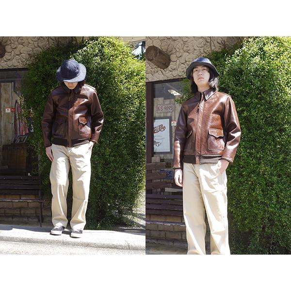 Y'2 LEATHER ワイツーレザー フライトジャケット A-2 PULL UP