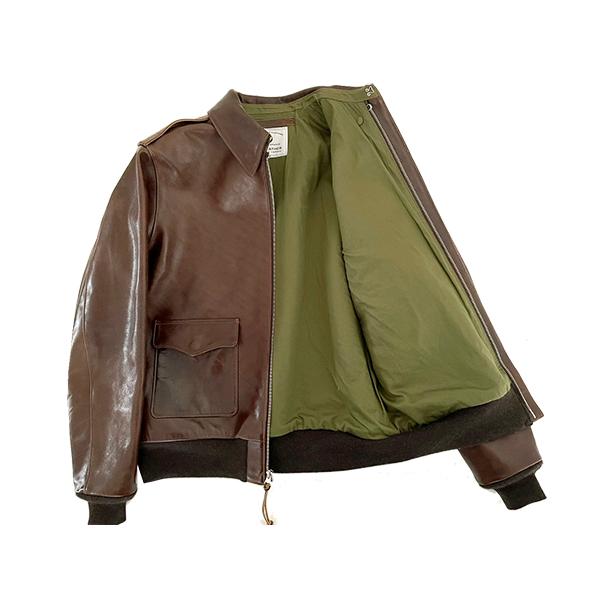 Y'2 LEATHER ワイツーレザー フライトジャケット A-2 PULL UP HORSE プルアップレザー 馬革 アメカジ バイカー ミリタリー メンズ |  | 10