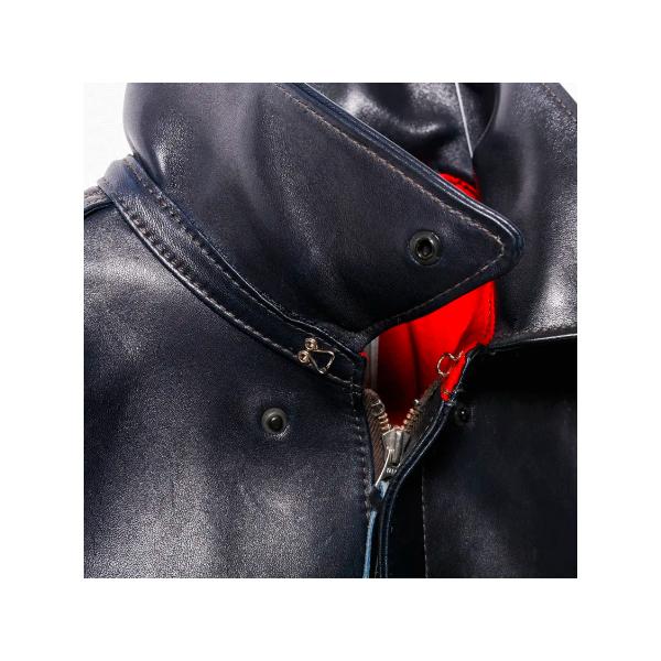 Y'2 LEATHER ワイツーレザー フライトジャケット A-2 インディゴホース 馬革 2024年 アメカジ バイカー ミリタリー メンズ 日本製 |  | 12