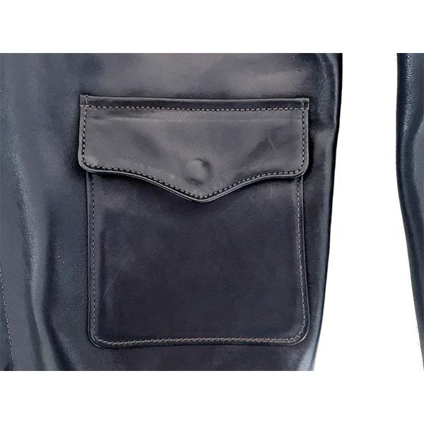 Y'2 LEATHER ワイツーレザー フライトジャケット A-2 インディゴホース 馬革 2024年 アメカジ バイカー ミリタリー メンズ 日本製 |  | 15