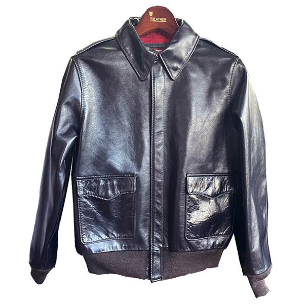 Y'2 LEATHER ワイツーレザー フライトジャケット A-2 インディゴ
