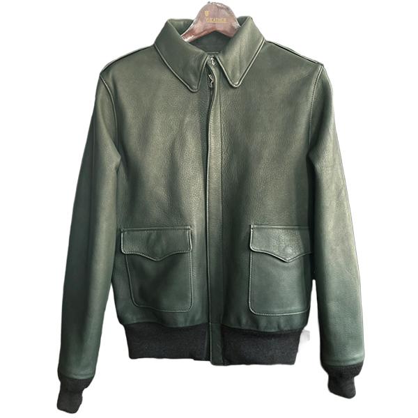 Y'2 LEATHER ワイツーレザー フライトジャケット Type A-2 OLIVE DEER