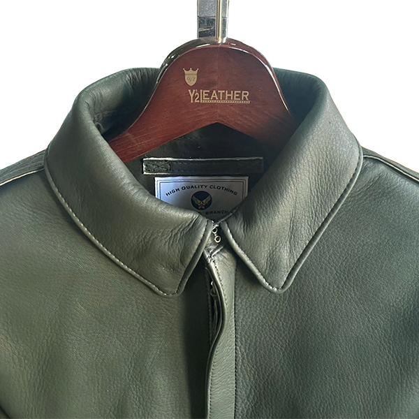 Y'2 LEATHER ワイツーレザー フライトジャケット Type A-2 OLIVE DEER