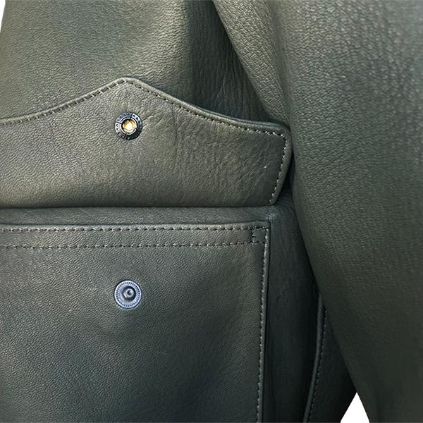 Y'2 LEATHER ワイツーレザー フライトジャケット Type A-2 OLIVE DEER