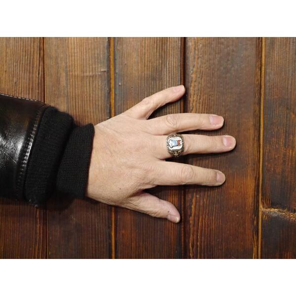 Pherrow's フェローズ シルバーリング ミリタリーリング A.F.