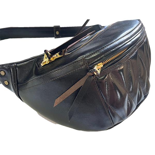 Y'2 LEATHER ワイツーレザー ウエストバッグ BG-09 ANILINE STEER