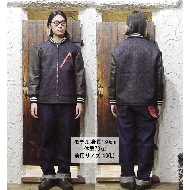 FULLCOUNT ブラックレザーアウター 40