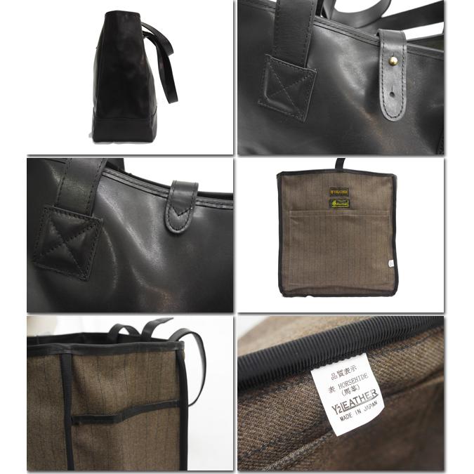 Y'2 LEATHER ワイツーレザー バッグ BG-08 ホースハイド レザー Y'2 LEATHER ワイツーレザー バッグ BG-08 ホースハイド レザー