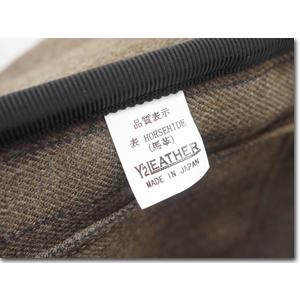 Y'2 LEATHER ワイツーレザー バッグ BG-08 ホースハイド レザー Y'2 LEATHER ワイツーレザー バッグ BG-08 ホースハイド レザー