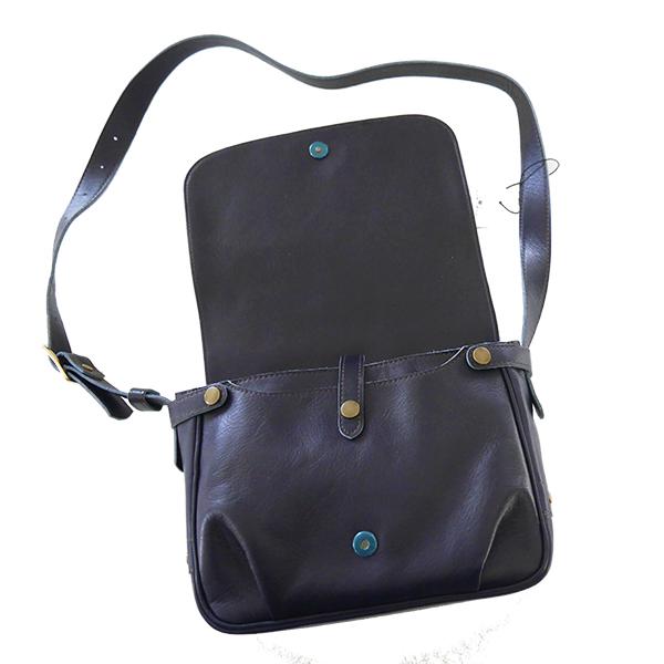 Y'2 LEATHER ワイツーレザー メールバック BG-10-S インディゴ ホース