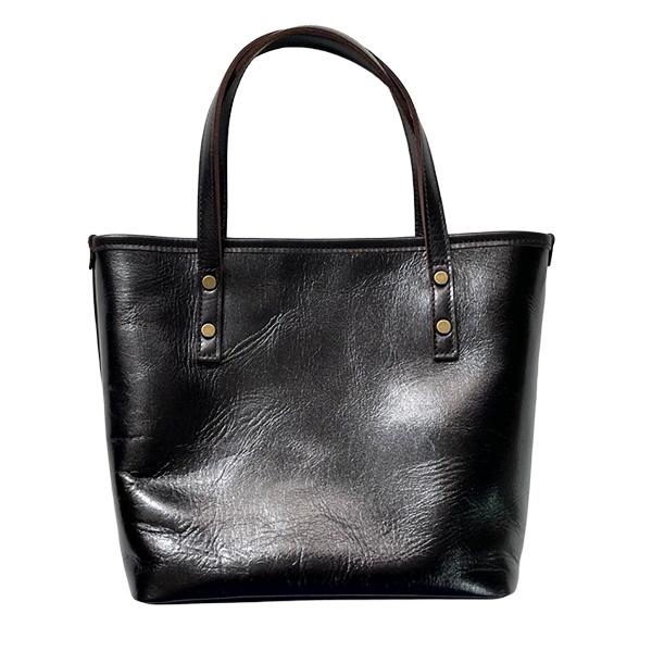 Y'2 LEATHER ワイツーレザー ミニ トートバッグ BG-17 ANILINE STEER