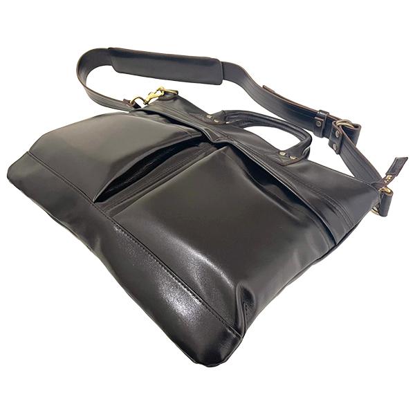Y'2 LEATHER ワイツーレザー ヘルメットバッグ BG-20 ANILINE STEER