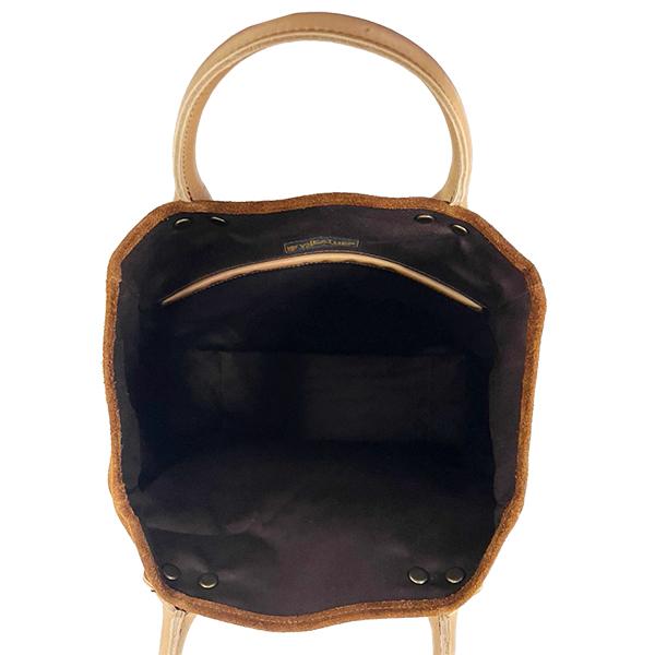 Y'2 LEATHER ワイツーレザー トートバッグ BG-22 STEER ROUGHOUT KAKISHIBU HORSE TOTE BAG CAMEL ステアラフアウト 柿渋ホース 鞄 アメカジ メンズ |  | 09