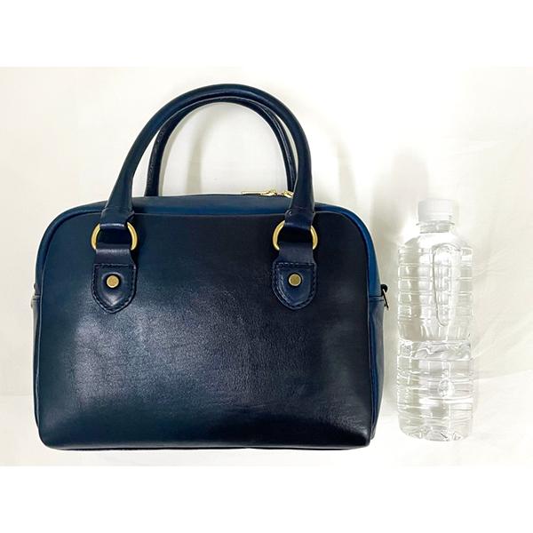 Y'2 LEATHER ワイツーレザー ミニ ボストン バッグ BG-23 HAND DYED