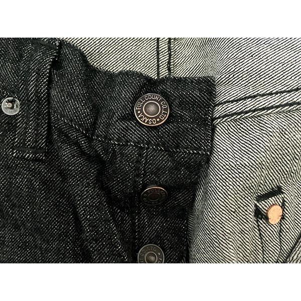 FULLCOUNT（フルカウント） ブラックデニム ショートパンツ 1904BK 5 