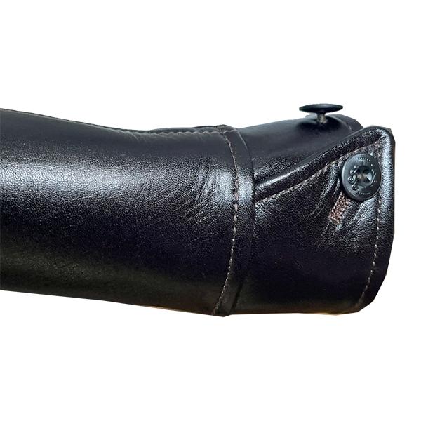 Y'2 LEATHER ワイツーレザー シングルライダース LSR-42 BLACK(TEA