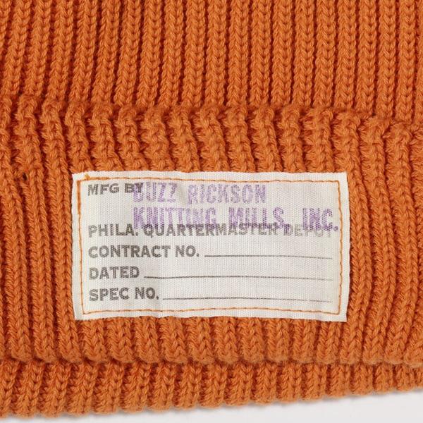 BUZZ RICKSON'S バズリクソンズ ニット帽 BR02186 WATCH CAP COTTON VERSION 帽子 コットン製 ワッチキャップ シンプル メンズ ミリタリー アメカジ 定番 東洋 | BUZZ RICKSON'S | 13