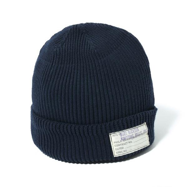 BUZZ RICKSON'S バズリクソンズ ニット帽 BR02186 WATCH CAP COTTON VERSION 帽子 コットン製 ワッチキャップ シンプル メンズ ミリタリー アメカジ 定番 東洋 | BUZZ RICKSON'S | 08