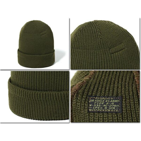 BUZZ RICKSON'S バズリクソンズ ニットキャップ BR02241 A-4 MACHANIC