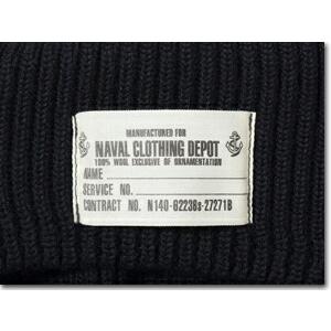 バズリクソンズ BUZZ RICKSON'S ニットキャップ BR02243 U.S.N. WATCH CAP 帽子 ニット帽 ワッチキャップ ウール 無地 ミリタリー アメカジ 小物 東洋 | BUZZ RICKSON'S | 07