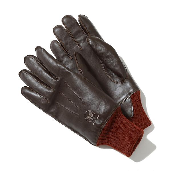 バズリクソンズ BUZZ RICKSON'S レザー グローブ BR02835 GLOVES-FLYING WINTER Type A-10 手袋 馬革 防寒 バイカー ミリタリー アメカジ メンズ 日本製 | BUZZ RICKSON'S | 04