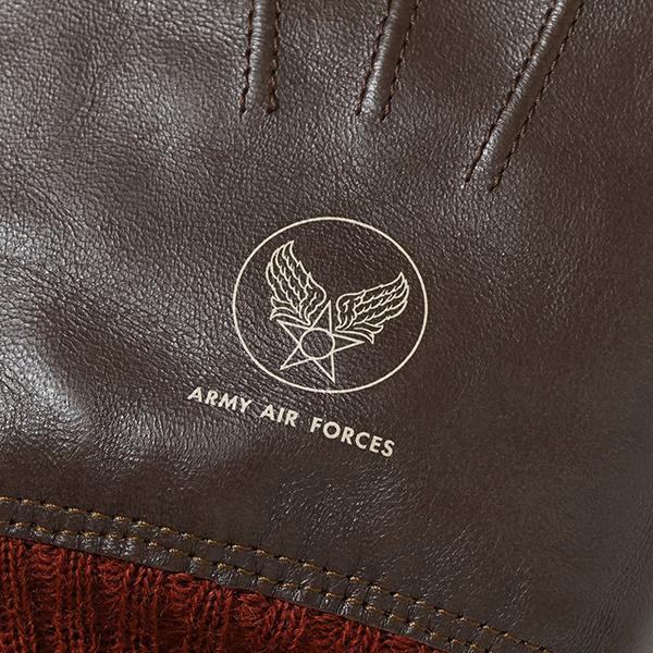 バズリクソンズ BUZZ RICKSON'S レザー グローブ BR02835 GLOVES-FLYING WINTER Type A-10 手袋 馬革 防寒 バイカー ミリタリー アメカジ メンズ 日本製 | BUZZ RICKSON'S | 07