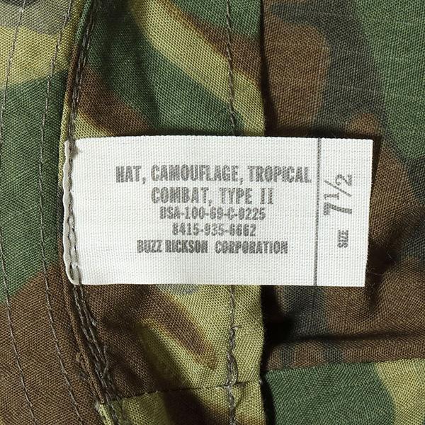 バズリクソンズ BUZZ RICKSON'S アーミーハット BR02853 ERDL CAMOUFLAGE BONNIE HAT ブーニー 帽子 リーフ 迷彩 アメカジ ヴィンテージ ミリタリー メンズ | BUZZ RICKSON'S | 05