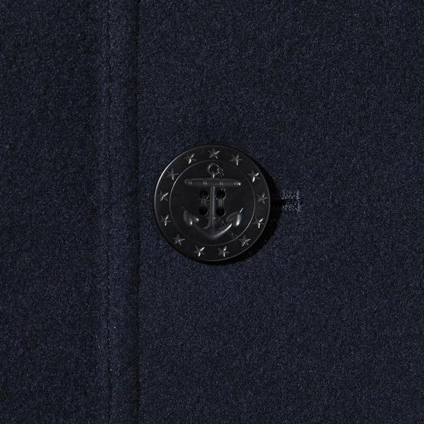 バズリクソンズ Buzz Rickson's ピーコート BR11554 PEA COAT NAVAL CLOTHING FACTORY ミリタリー ウール メルトン ネイビー ジャケット 東洋 アメカジ メンズ | BUZZ RICKSON'S | 05