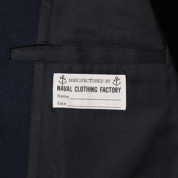 バズリクソンズ Buzz Rickson's ピーコート BR11554 PEA COAT NAVAL CLOTHING FACTORY ミリタリー ウール メルトン ネイビー ジャケット 東洋 アメカジ メンズ | BUZZ RICKSON'S | 08