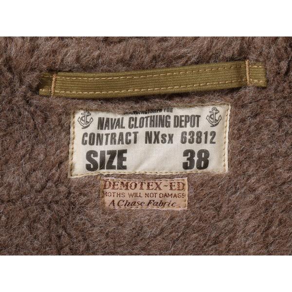 バズリクソンズ BUZZ RICKSON'S デッキジャケット BR15345 N-1 ジャングルクロス 布製 保温 防寒 アウター ミリタリー ヴィンテージ アメカジ メンズ 新作 | BUZZ RICKSON'S | 07