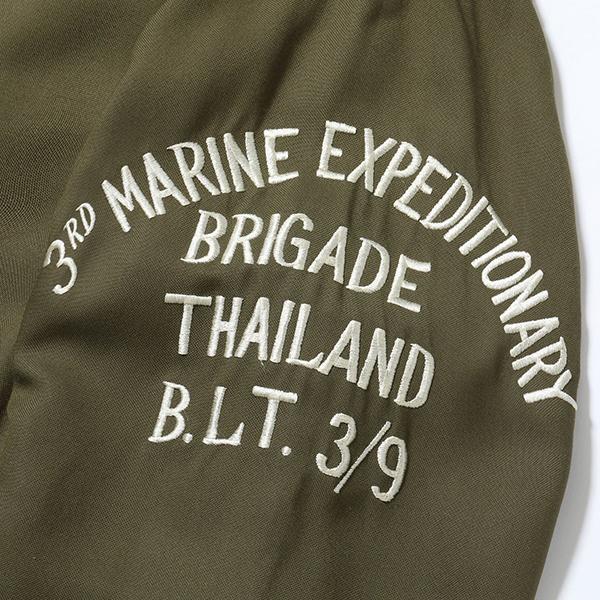 バズリクソンズ BUZZ RICKSON'S ツアージャケット BR15715 TOUR JACKET U.S. MARINE CORPS 3rd MARINE EXPEDITIONARY BRIGADE ミリタリー メンズ アメカジの画像