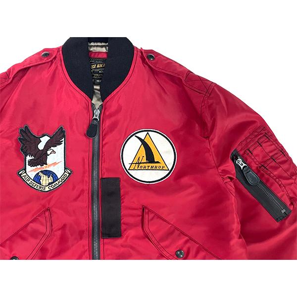 バズリクソンズ  BUZZ RICKSON'S フライトジャケット BR15779 Type RED L-2B SCORPION MFG.CORP. AIR DEFENSE COMMAND ミリタリー メンズ アウター アメカジ | BUZZ RICKSON'S | 08