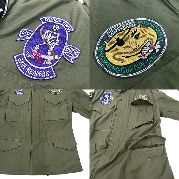 バズリクソンズ  BUZZ RICKSON'S フィールドジャケット BR15804 COAT MANS FIELD M-65 13th BOMB SQ. ミリタリー U.S.A.F. 空軍 メンズ アウター アメカジ | BUZZ RICKSON'S | 13