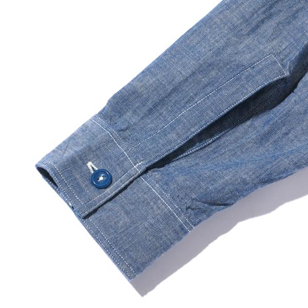 BUZZ RICKSON'S バズリクソンズ シャンブレーシャツ BR25995 BLUE