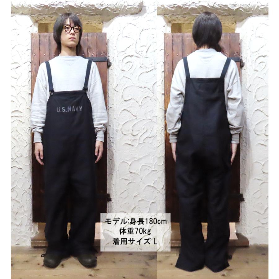 バズリクソンズ BUZZ RRICKSON'S デッキトラウザーズ BR42588 Type DECK TROUSERS NAVY DEPARTMENT オーバーオール ツナギ ミリタリー アメカジ メンズ 東洋の画像