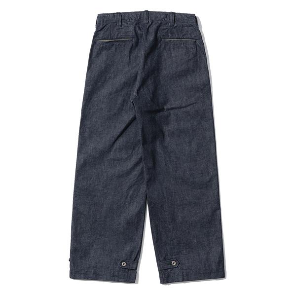 バズリクソンズ BUZZ RRICKSON'S トラウザーズ BR42596 TROUSERS Type M-1943 DENIM CIVILIAN MODEL デニム ワイドパンツ ミリタリー アメカジ メンズ 東洋 | BUZZ RICKSON'S | 04