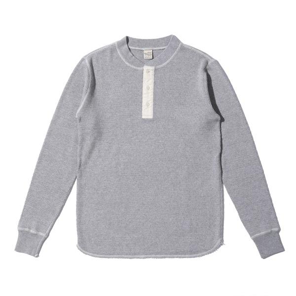 バズリクソンズ BUZZ RICKSON'S ワッフルヘンリーネックTシャツ BR68130 THERMAL HENLEY NECK T-SHIRT 長袖 ミリタリー サーマル アメカジ 東洋 メンズ 定番 | BUZZ RICKSON'S | 07