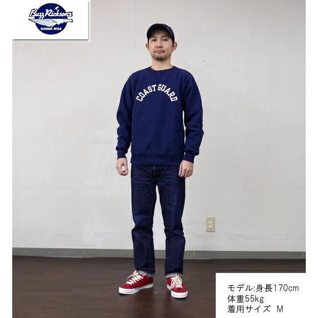 バズリクソンズ BUZZ RICKSON'S スウェット リバースウィーブ BR68913 トレーナー COAST GUARD 吊り編み ミリタリー アメカジ | BUZZ RICKSON'S | 02