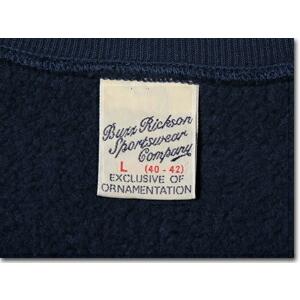BUZZ RICKSON'S バズリクソンズ スウェット BR69140 NAVY リバース