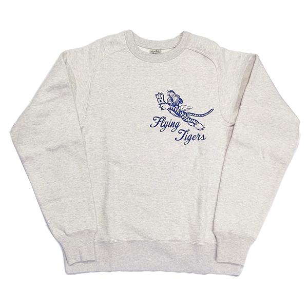 バズリクソンズ BUZZ RICKSON'S BR69636 フリーダムスリーブ スウェット FYING TIGERS トレーナー メンズ 肉厚 裏起毛 ミリタリー 日本製 アメカジ 東洋 新作 | BUZZ RICKSON'S | 06