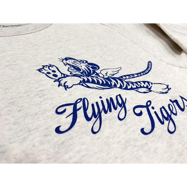 バズリクソンズ BUZZ RICKSON'S BR69636 フリーダムスリーブ スウェット FYING TIGERS トレーナー メンズ 肉厚 裏起毛 ミリタリー 日本製 アメカジ 東洋 新作 | BUZZ RICKSON'S | 09