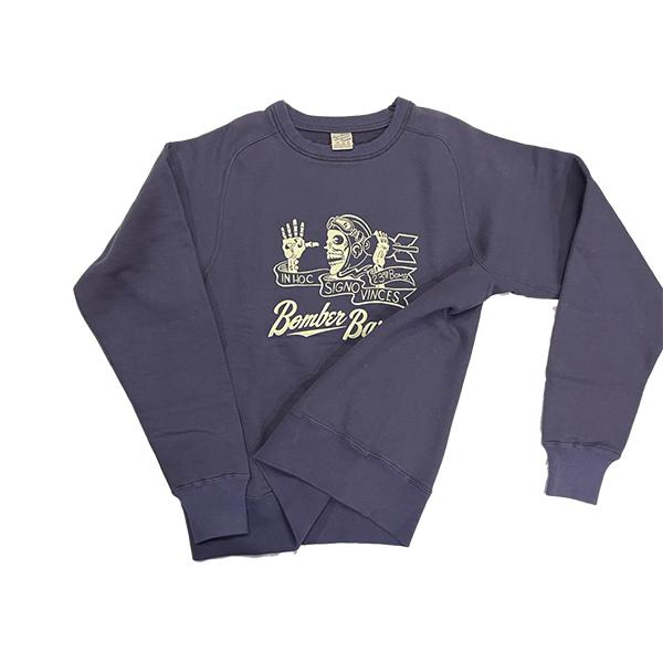 バズリクソンズ BUZZRICKSON'S BR69637 フリーダムスリーブ スウェット BOMBER BARONS トレーナー メンズ 肉厚 裏起毛 ミリタリー 日本製 アメカジ 東洋 新作 | BUZZ RICKSON'S | 09