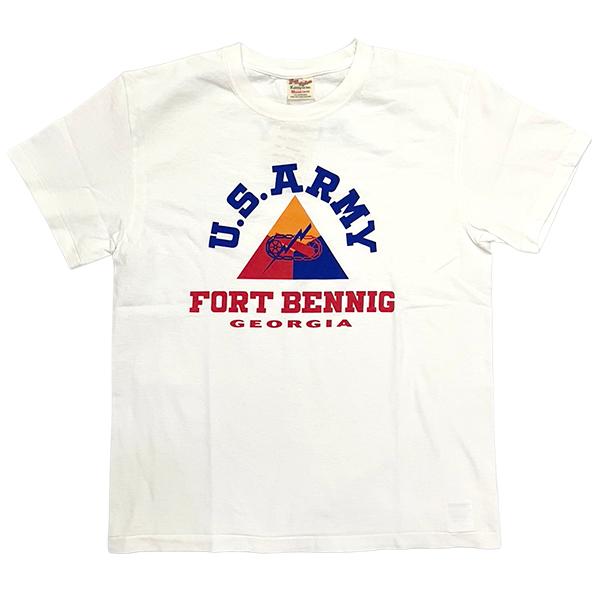 バズリクソンズ BUZZ RICKSONS Tシャツ BR79751 U.S. ARMY FORT BENNING コットン TEE 半袖 プリント 日本製 ミリタリー アメカジ 東洋 2026年 春夏 新作 | BUZZ RICKSON'S | 03