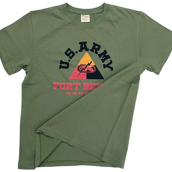 バズリクソンズ BUZZ RICKSONS Tシャツ BR79751 U.S. ARMY FORT BENNING コットン TEE 半袖 プリント 日本製 ミリタリー アメカジ 東洋 2026年 春夏 新作 | BUZZ RICKSON'S | 08