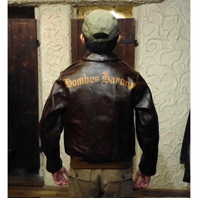 Buzz Rickson's ボンバーバロンジャケット バズリクソン タンカース 23rd BOMB.SQ.BOMBER BARONS BR14437