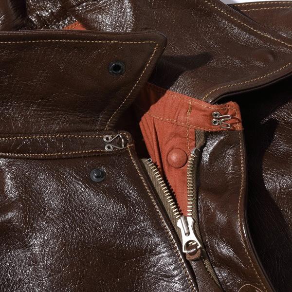 バズリクソンズ BUZZ RICKSONS フライトジャケット BR80593 ラフウェア A-2 レザー 馬革 ミリタリー CONTRACT No.W535 AC-23380 ROUGH WEAR アメカジ メンズ | BUZZ RICKSON'S | 11