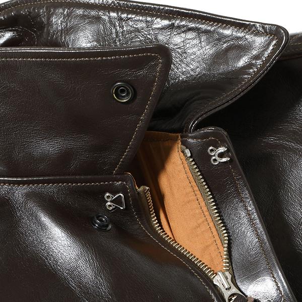 バズリクソンズ BUZZ RICKSONS フライトジャケット BR80644 赤リブ A-2 CONTRACT No.W535 ac-21996 レザー 馬革 ミリタリー ヴィンテージ アメカジ メンズ | BUZZ RICKSON'S | 09