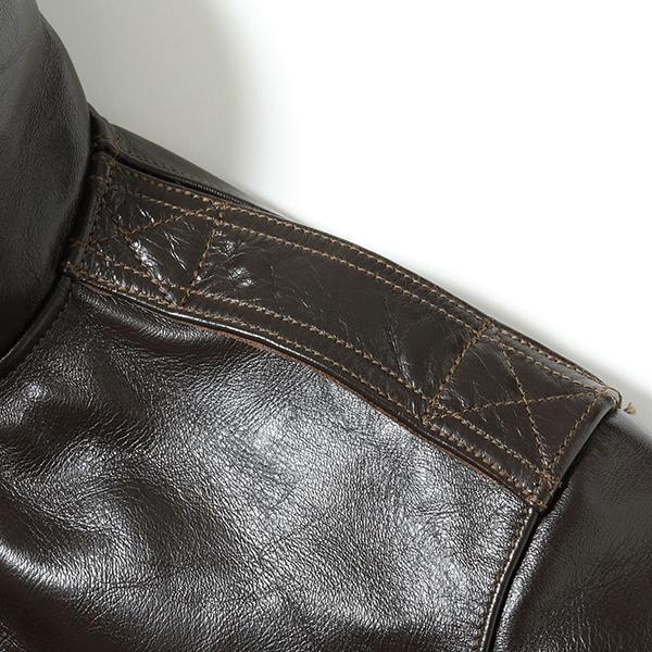 バズリクソンズ BUZZ RICKSONS フライトジャケット BR80644 赤リブ A-2 CONTRACT No.W535 ac-21996 レザー 馬革 ミリタリー ヴィンテージ アメカジ メンズ | BUZZ RICKSON'S | 10