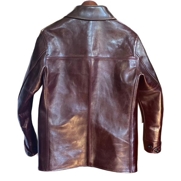 Y'2 LEATHER ワイツーレザー カーコート LSC-76-C CHERRY ANILINE