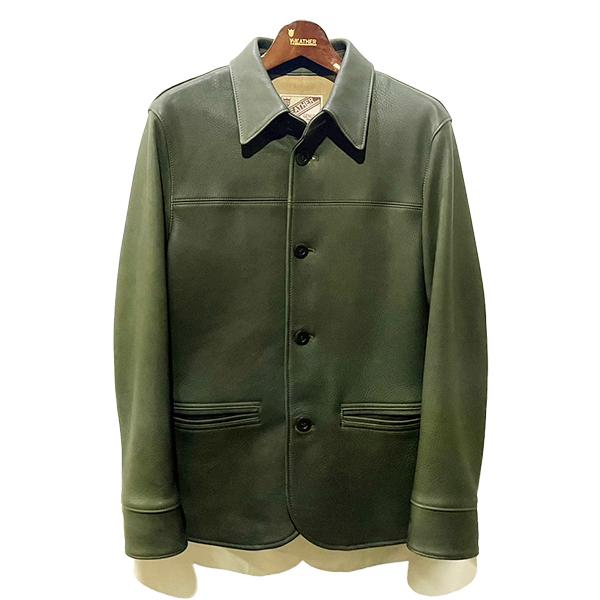 Y'2 LEATHER ワイツーレザー カーコート DC-76-C ディアスキン Y'2 LEATHER ワイツーレザー カーコート DC-76-C ディアスキン